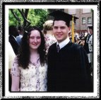 Kristine and Eric at Eric's graduation (June 99)